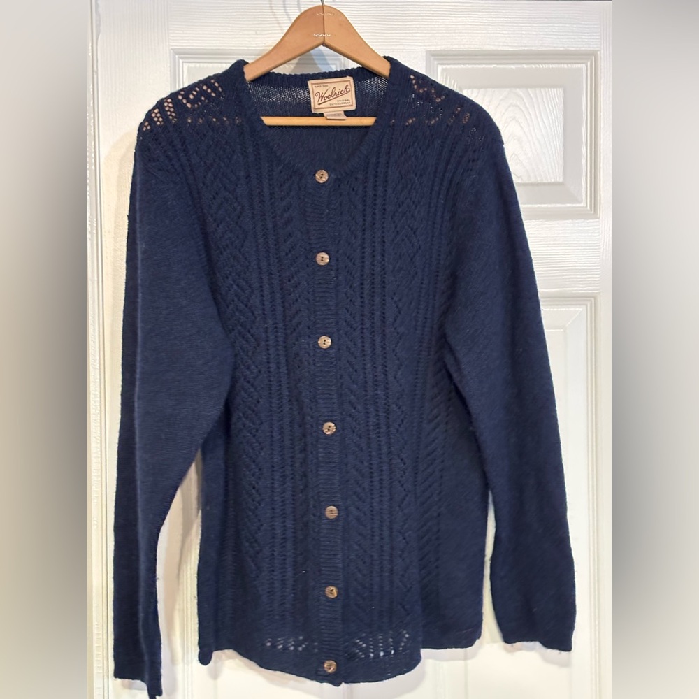 Dark IndigoWoolrich Cardigan Women’s L 100% wool